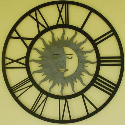 Copper Star Clock 02