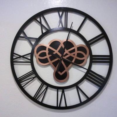Copper Star Clock 09