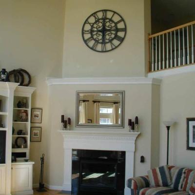 Copper Star Clock 10