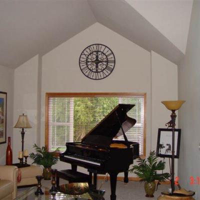 Copper Star Clock 13