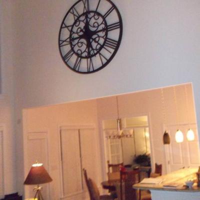 Copper Star Clock 15