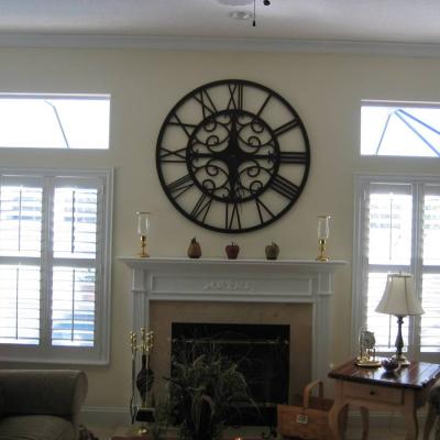 Copper Star Clock 20