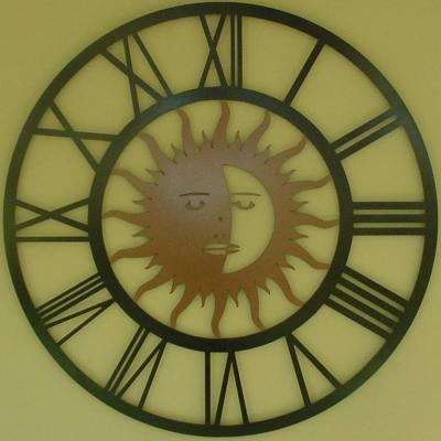 Copper Star Clock 33